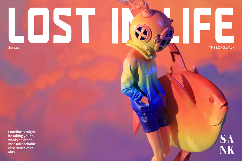 Lost in Life The Long Walk Sunset by Sank Toys PRE-ORDER SHIPS Q1 2026