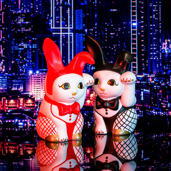 Modern Art Master Lucky Cat Blind Box