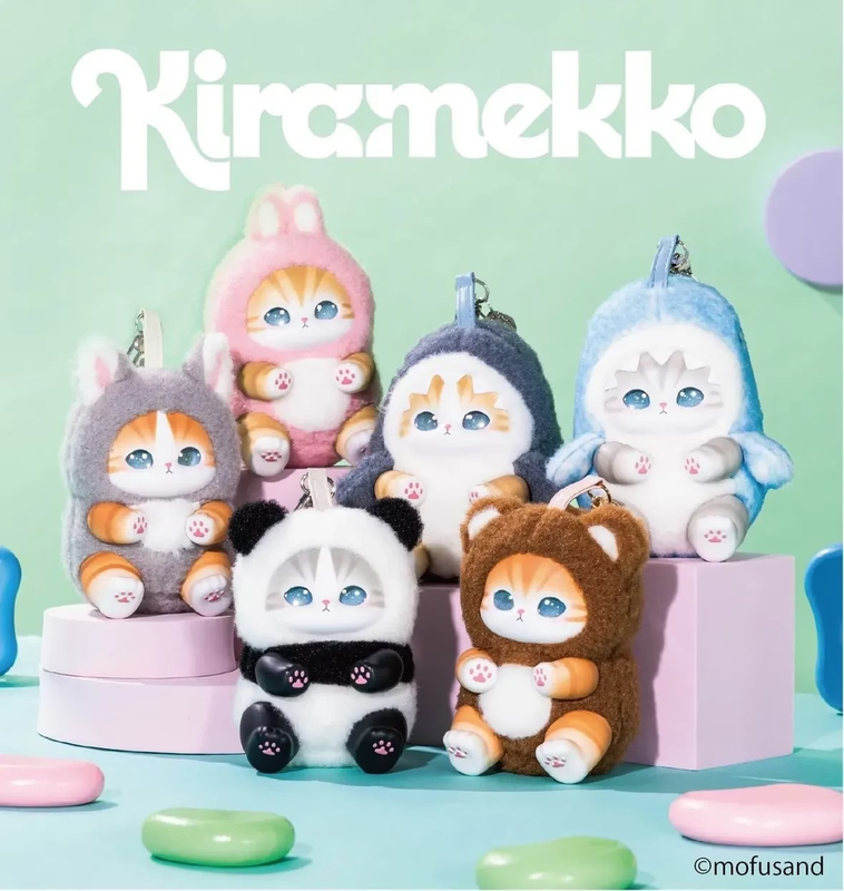 Mofusand Kiramekko Plush Keychain Blind Box PRE-ORDER SHIPS MAR 2026