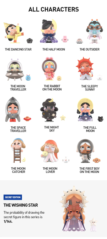 Crybaby Crying To The Moon Series Blind Box