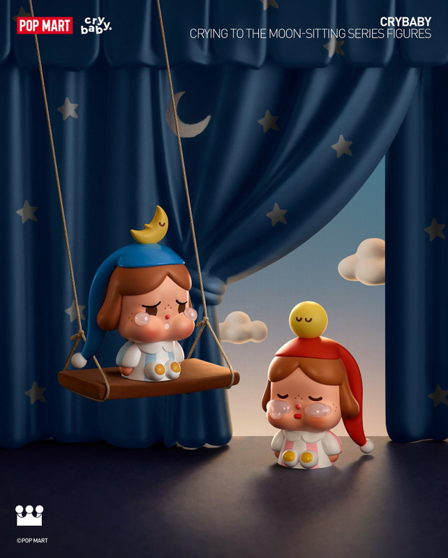Crybaby Crying To The Moon Sitting Series Blind Box