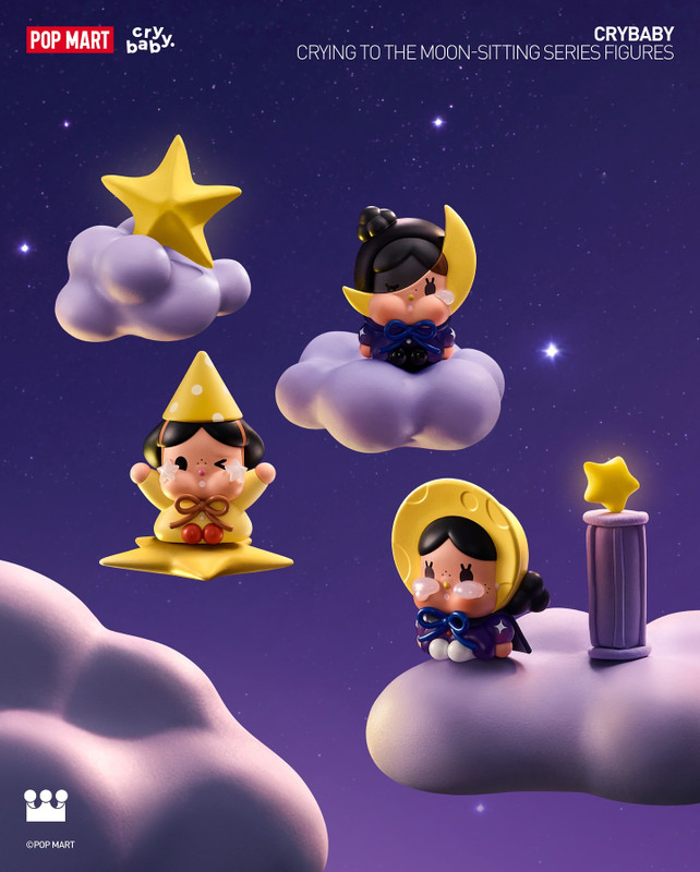 Crybaby Crying To The Moon Sitting Series Blind Box