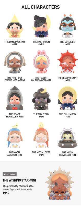 Crybaby Crying To The Moon Sitting Series Blind Box