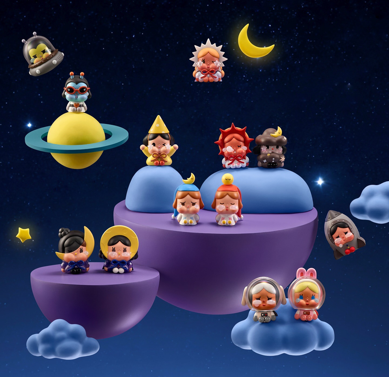 Crybaby Crying To The Moon Sitting Series Blind Box