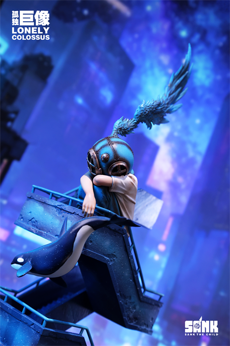 Lonely Colossus In Between Blues by Sank Toys PRE-ORDER SHIPS Q2 2026