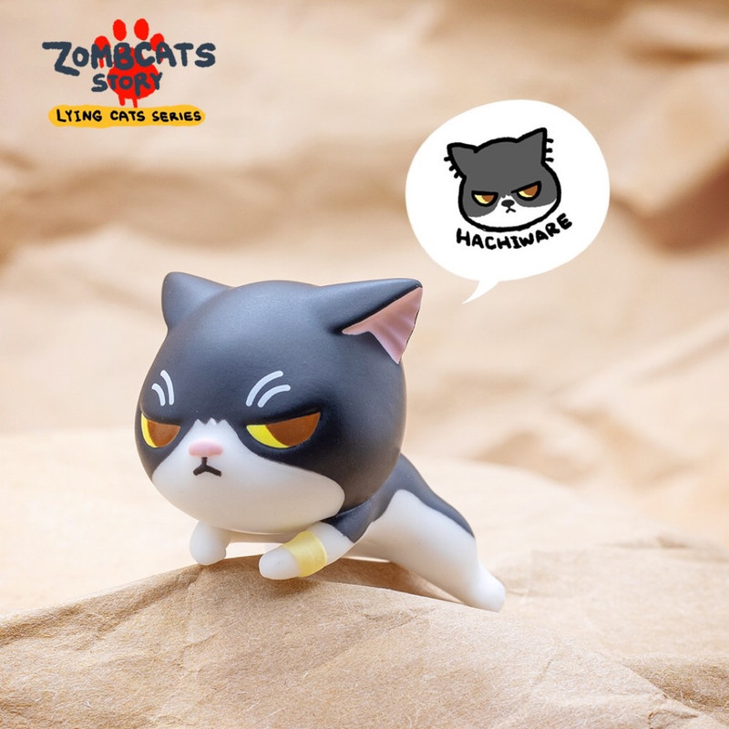 Zombcats Story Lying Cats Series Blind Box by Morimei