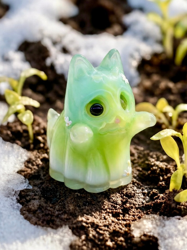 Drifting Spring Ghost Cat by Hotru