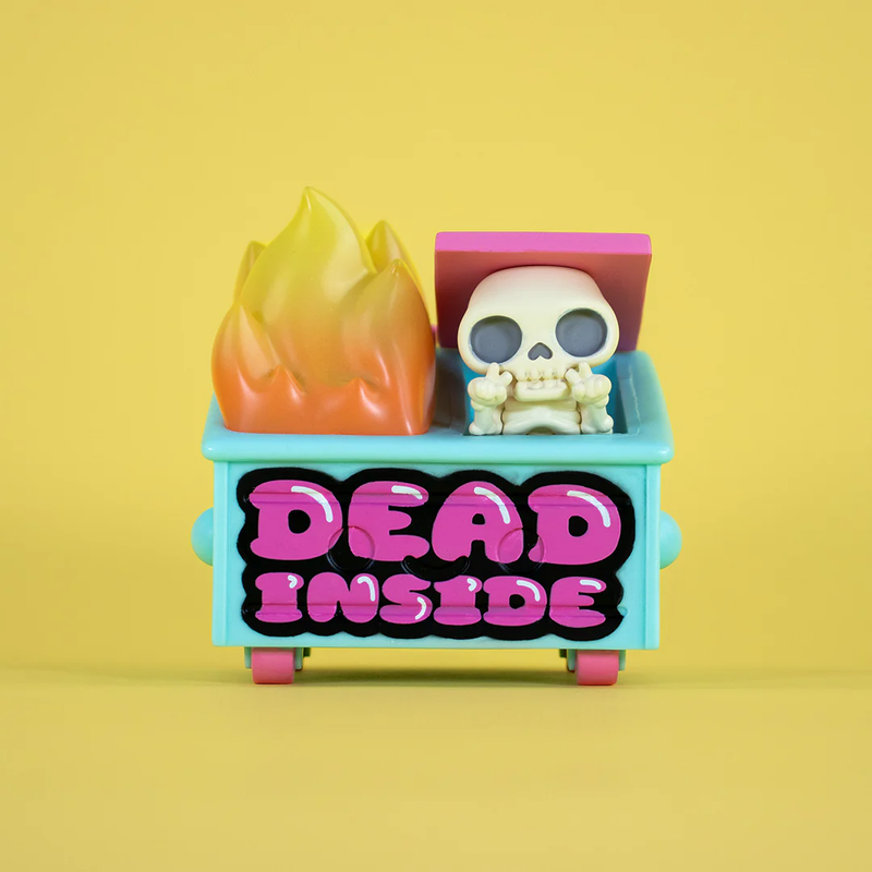 Dead Inside Dumpster Fire by 100% Soft PRE-ORDER SHIPS APR 2026