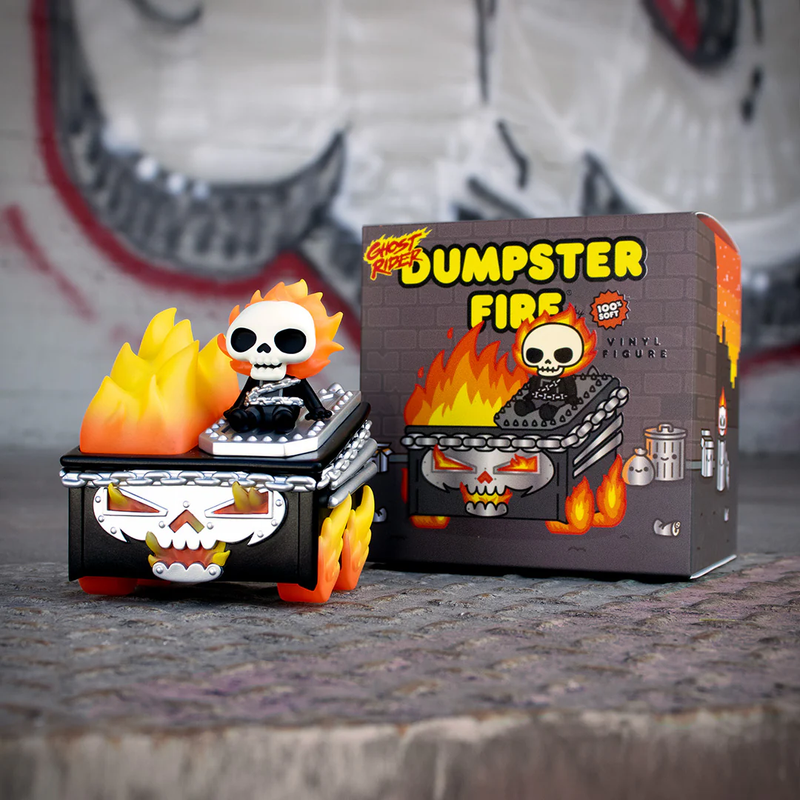Ghost Rider Dumpster Fire by 100% Soft PRE-ORDER SHIPS APR 2026