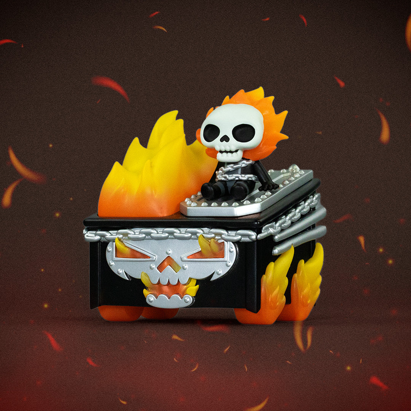 Ghost Rider Dumpster Fire by 100% Soft PRE-ORDER SHIPS APR 2026