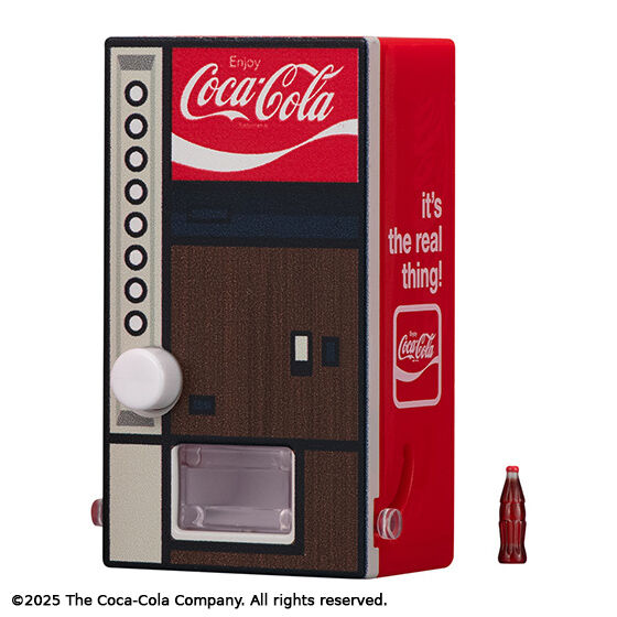 Coca-Cola Vending Machine Miniature Blind Capsule