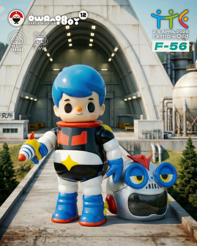 Owangeboy Space Mission 12 Zinger Boy by Vapour Park X Kong Andri PRE-ORDER SHIPS APR/MAY 2026