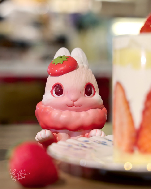 Raby Sit Sit Strawberry Lady by Yoyo Yeung