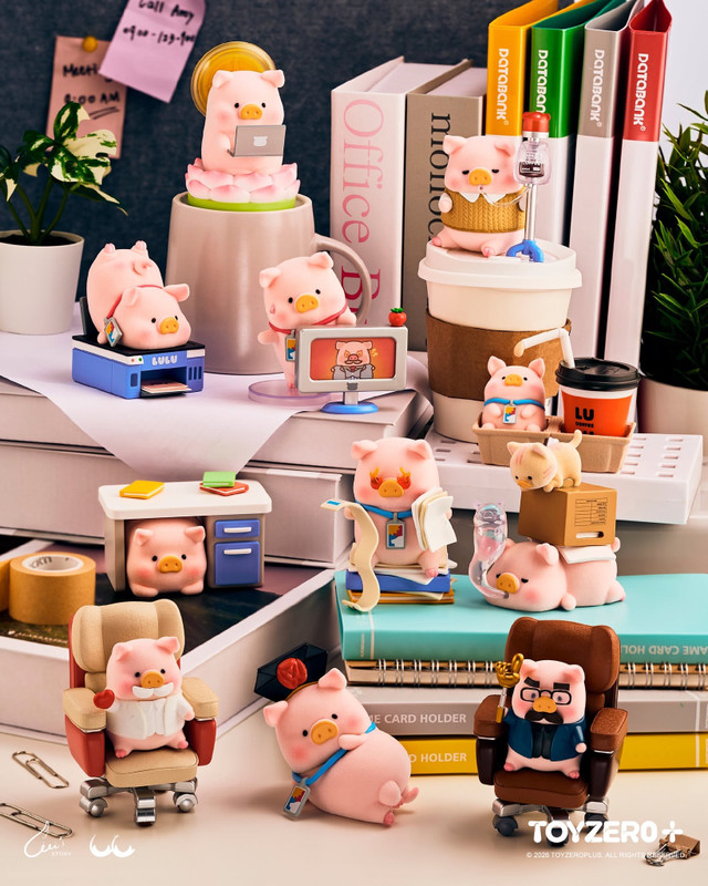LuLu the Piggy Office Series Blind Box by Cici's Story PRE-ORDER SHIPS JUN 2026