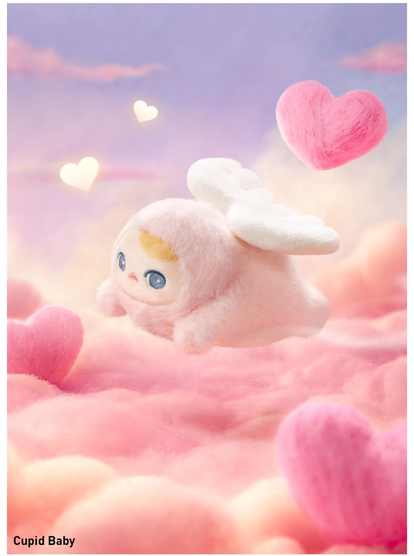 Pucky Flying Babies Series Plush Keychain Blind Box