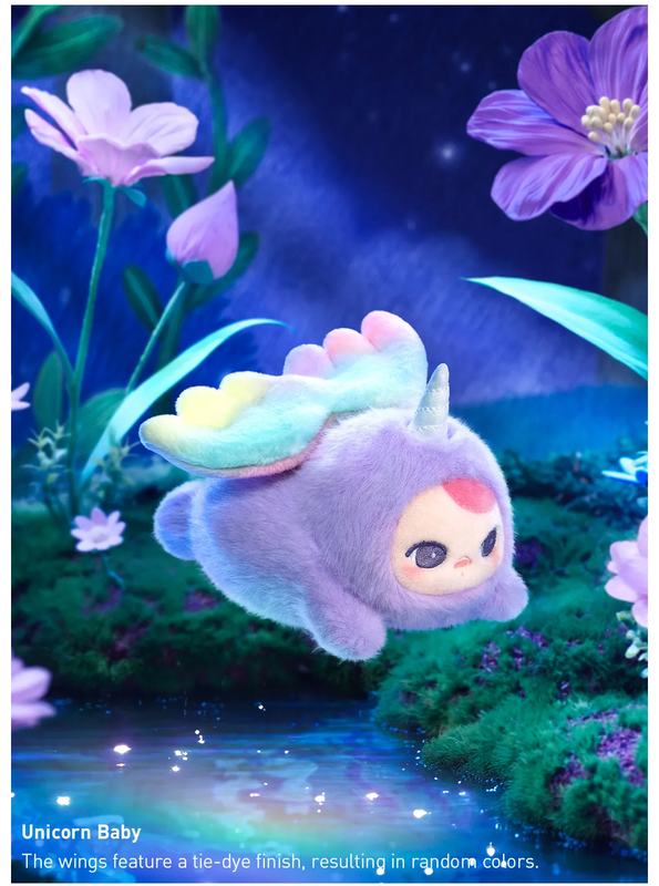 Pucky Flying Babies Series Plush Keychain Blind Box