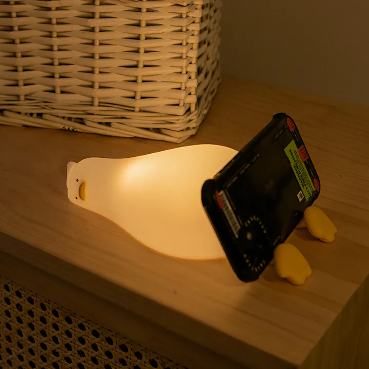 Lying Flat Duck Night Light