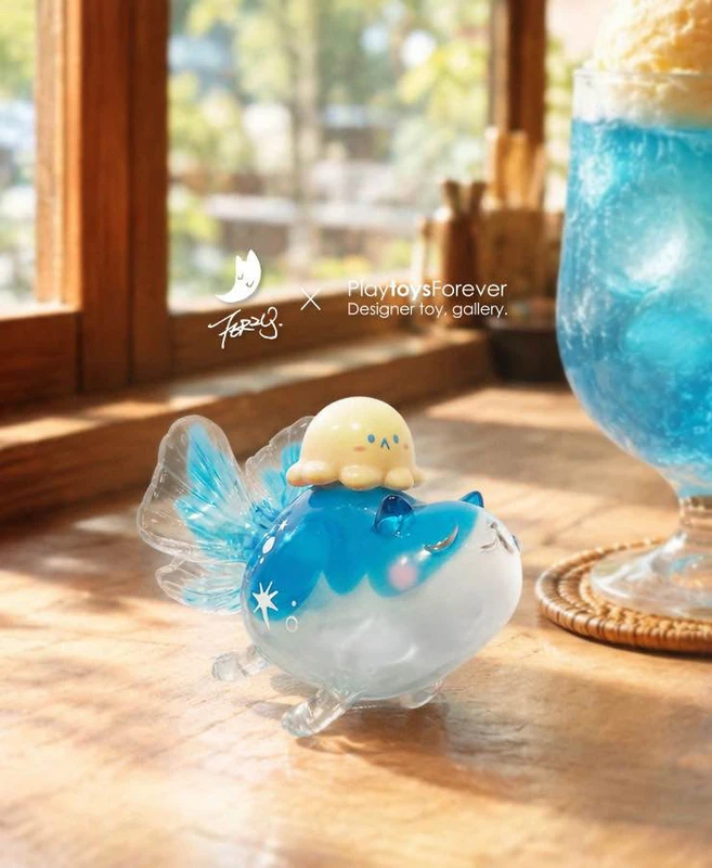 Fishcat Tisha Blue Soda & Lil Vanilla by Terry Tsai PRE-ORDER SHIPS Q3 2026
