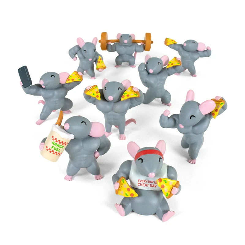 Pizza Rats Gym Rat Blind Box by 100% Soft PRE-ORDER SHIPS AUG/SEP 2026
