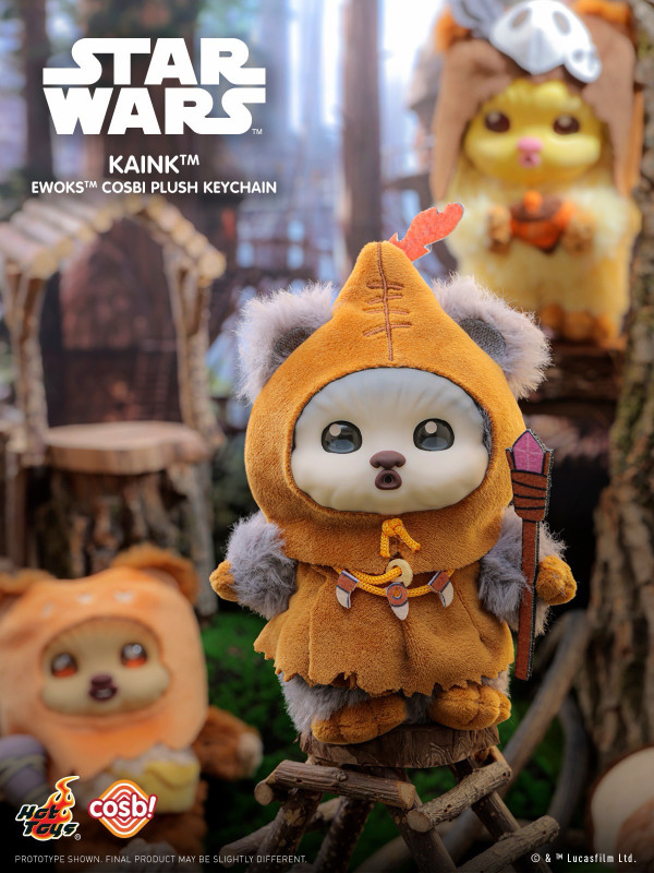 Star Wars Ewok Cosbi Vinyl Plush Keychain Series 2 Blind Box