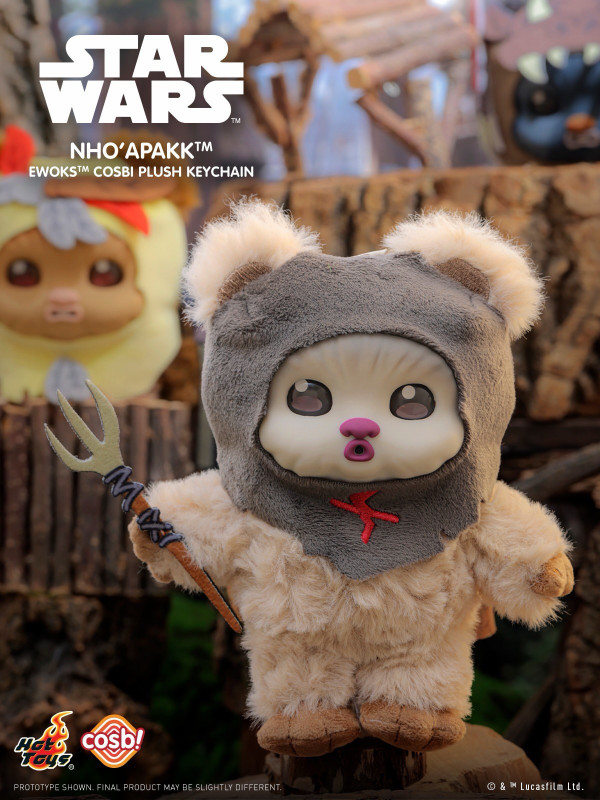 Star Wars Ewok Cosbi Vinyl Plush Keychain Series 2 Blind Box