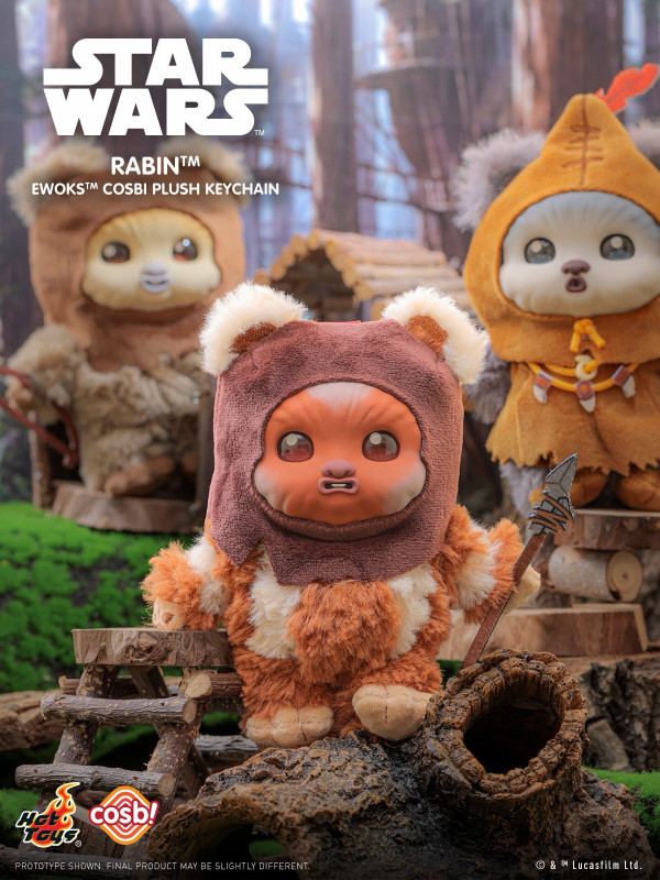 Star Wars Ewok Cosbi Vinyl Plush Keychain Series 2 Blind Box