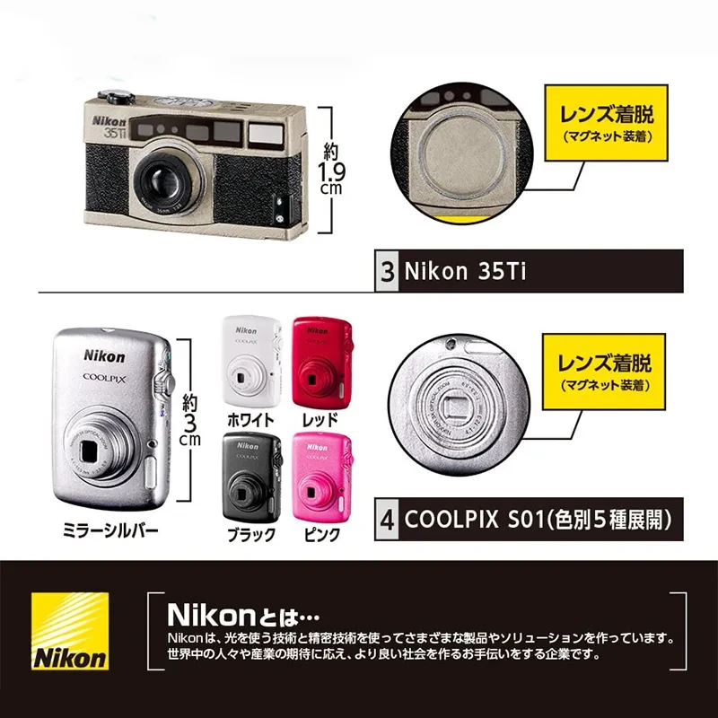 Nikon Miniature Camera Collection 2 Blind Capsule