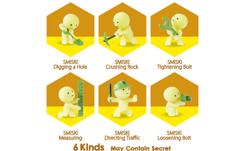 Smiski Construction Series Blind Box