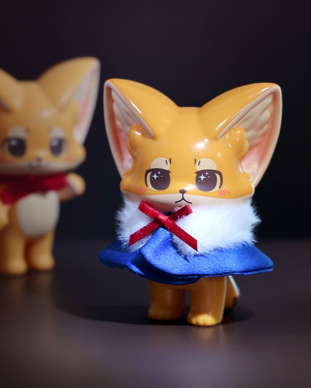 Kenneth Simple Blue Cloak by Yoyo Yeung