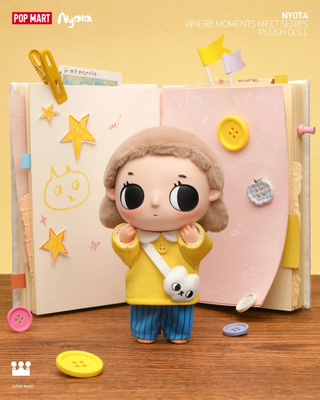 Nyota Where Moments Meet Series Plush Keychain Blind Box