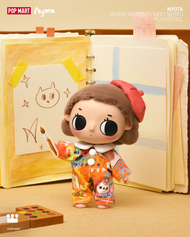 Nyota Where Moments Meet Series Plush Keychain Blind Box
