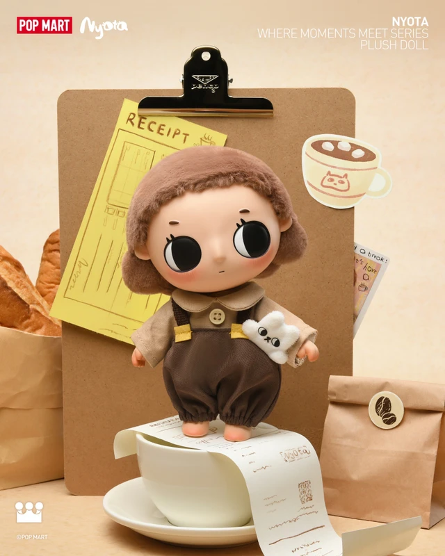 Nyota Where Moments Meet Series Plush Keychain Blind Box