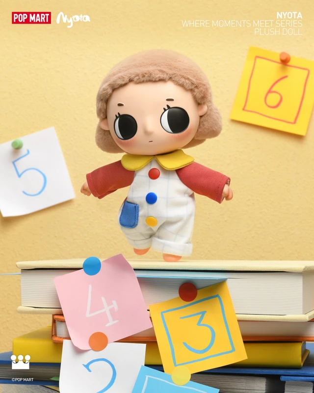 Nyota Where Moments Meet Series Plush Keychain Blind Box