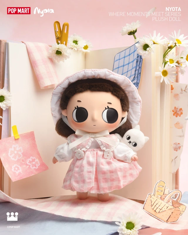 Nyota Where Moments Meet Series Plush Keychain Blind Box