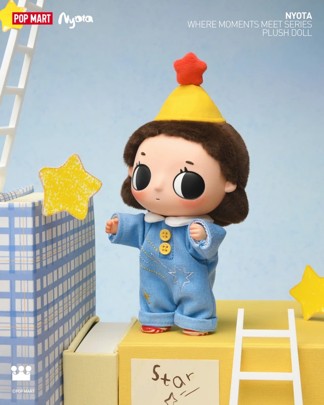 Nyota Where Moments Meet Series Plush Keychain Blind Box