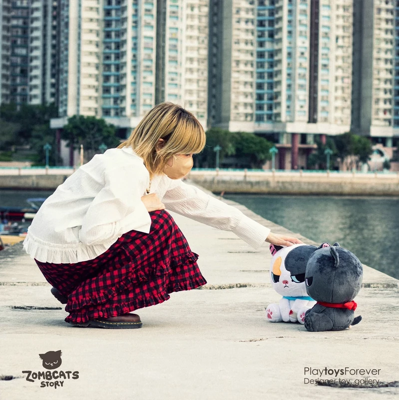 Zombcat Sumi Plush Doll 300% by Morimei