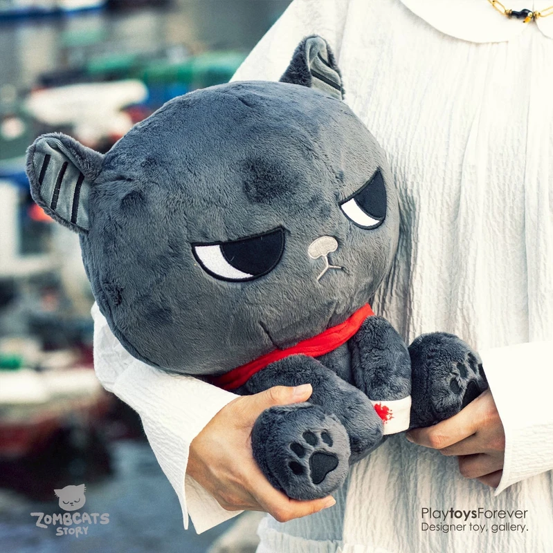 Zombcat Sumi Plush Doll 300% by Morimei