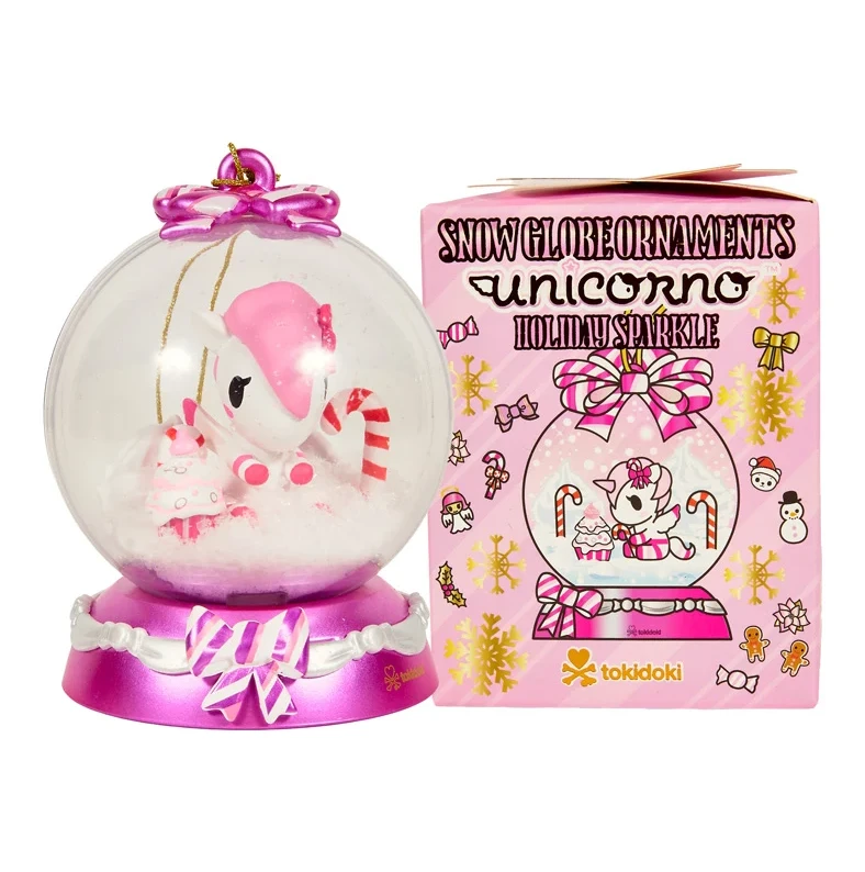 Snow Globe Ornaments Unicorno Holiday Sparkle Blind Box