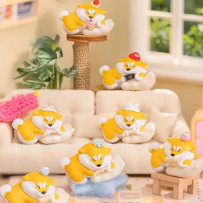 A Chai Wolfberry Enjoy Lying on the Lawn Blind Box