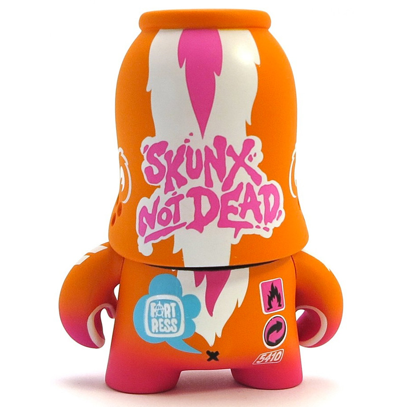 Teddy Troops 2.0 : Skunk Trooper Orange - myplasticheart