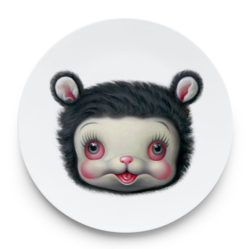 Friendly Animal Plates by Mark Ryden