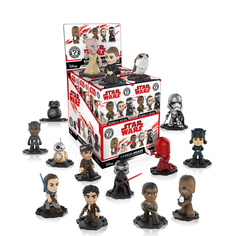 Star Wars The Last Jedi Mystery Mini Bobble Head Series : Blind Box