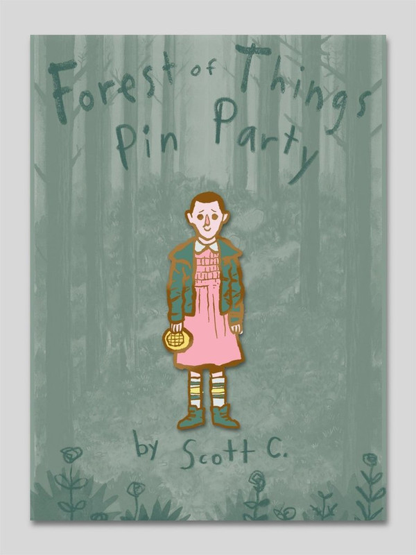 Forest of Things Pin Party : Eleven Pin