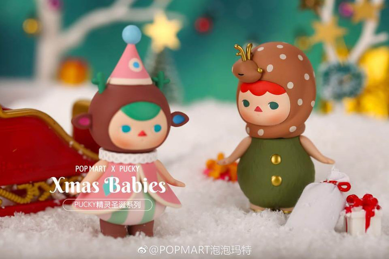 Popmart pucky クリスマス限定　Xmas babies 完売品 Popmart pucky クリスマス限定 Xmas babies 完売品