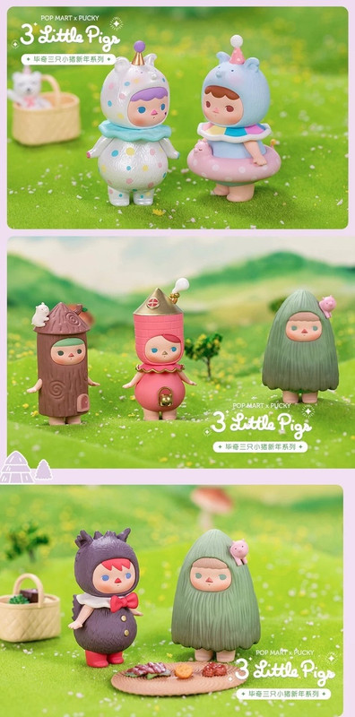 Pucky 3 Little Pigs Mini Series : Box Set