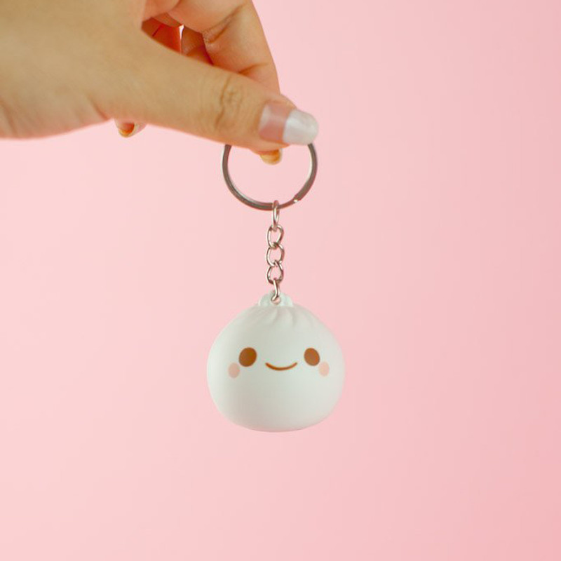Little B Dumpling Light-Up Keychain