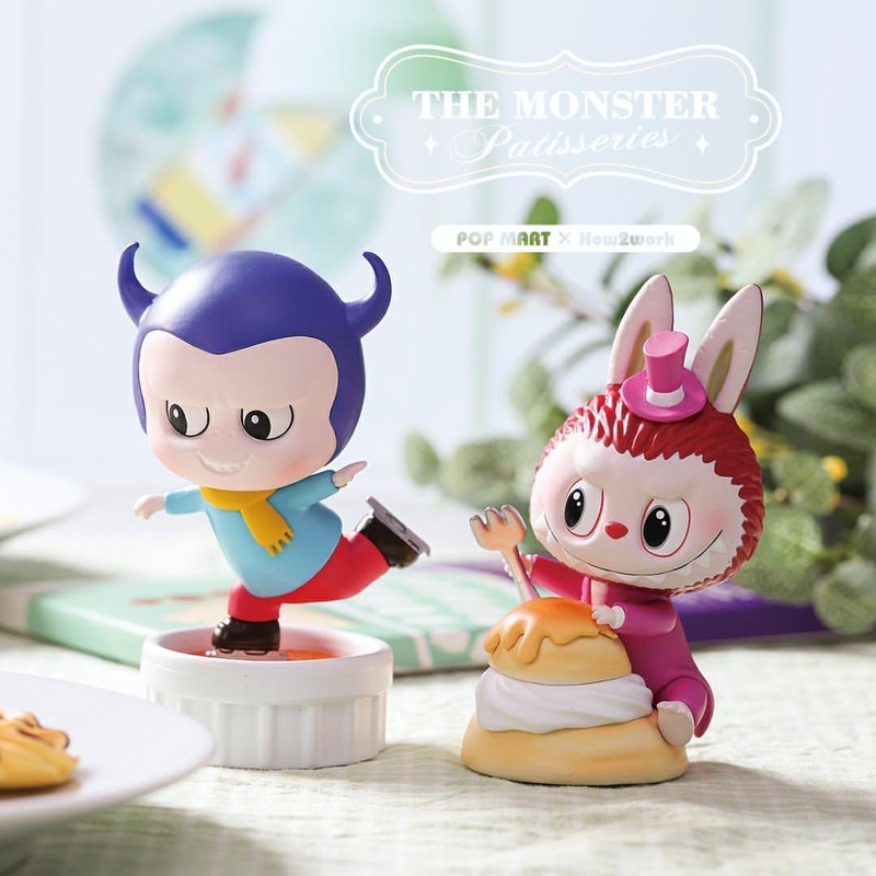 The Monster Patisseries Labubu Mini Series Blind Box by Kasing Lung