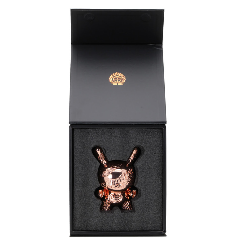 New Money Metal Rose Gold Dunny by Tristan Eaton