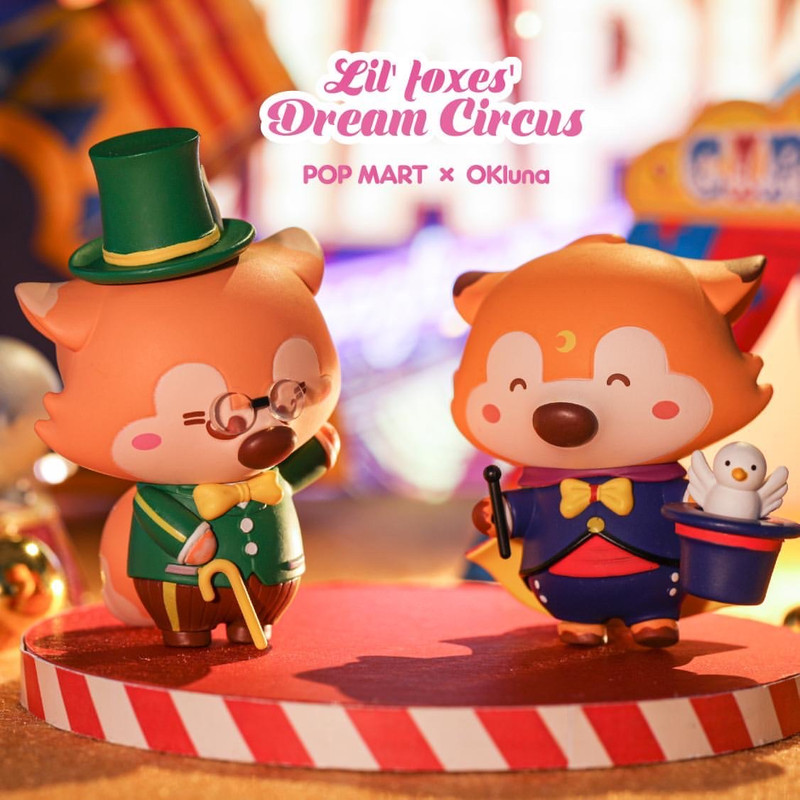 Lil' Foxes Dream Circus Mini Series Blind Box by OKLuna