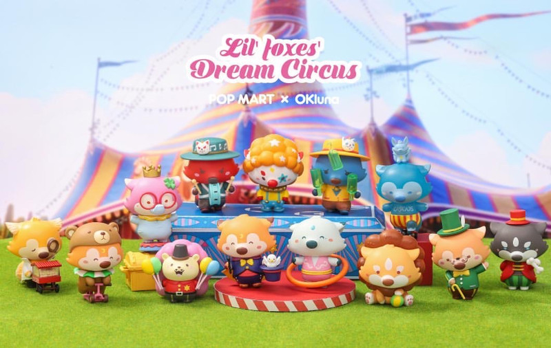 Lil' Foxes Dream Circus Mini Series Blind Box by OKLuna